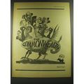 1969 Cartoon by Ken Mahood - The Commonwealth H...