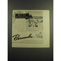 1949 Bermuda Tourism Ad - More Fun For Everyone