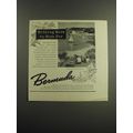 1949 Bermuda Tourism Ad - Nothing more to wish for