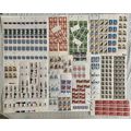 US 22c Stamp Lot Plate Blocks Strips Folk Art C...