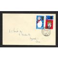 GREAT BRITAIN 1966 1st DEC CHRISTMAS 2 VAL SG 7...