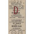 London Transport Edmondson Ticket - Manor Park ...