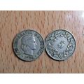 Switzerland 1926 5 Rappen Coin