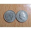 Switzerland 1938 5 Rappen Coin