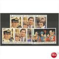 1981 Royal Wedding set of 7.Unmounted Mint.