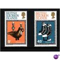SOLOMON IS 1971 CHRISTMAS SG 213/214 SET 2 VALS...