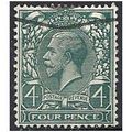 1924 SG424 4d Grey-Green Watermark Block Cypher...