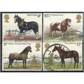 1978 Horses Set SG1063-1066 Fine Used ..