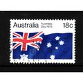 AUSTRALIA 1978 SG657 18c NATIONAL FLAG FINE USED#2