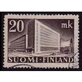 Finland 1945 Building 20m Used Stamp.