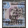 1888 O67 9d Dull Purple & Blue Government Parce...