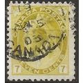 Canada 1897 SG160 7c Greenish-Yellow Fine Used ..