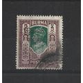 Burma.SG81 5r Green and Brown.Fine Used.Jul25e