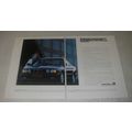 1989 BMW 525i Car Ad - Performance is measured not only by how quickly