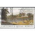 GERMANY, Garden Dessau-Wörlitz, blue-grey 2002,...