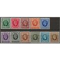 1934 Photogravure Set SG439-449 Mounted Mint . ...