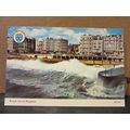 ROUGH SEAS AT BRIGHTON, SUSSEX unused postcard ...