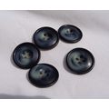 WW5 5 Dark Blue Coat Buttons 23mm 15/16 Inch Re...