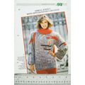 Woman's pattern 91 simple jersey with appliqued...