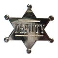 Metal DEPUTY Sheriff Wild West Cowboys & Indian...