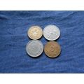 4 X COINS AS SEEN GAP FILLERS.