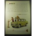 1960 Ford Anglia Car Ad - Meet Anglia Everything you do is more fun