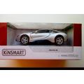 BMW i8 Car Model 1/36 (Silver)