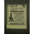 1961 Barbizon-Plaza Hotel Advertisement - Cool,...