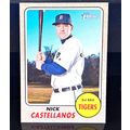 NICK CASTELLANOS 2017 TOPPS HERITAGE BASEBALL C...