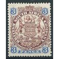 Rhodesian 1896 SG31 3d Chocolate & Ultramarine ...