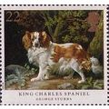 Great Britain 1991 Dogs 22p King Charles Spanie...