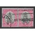 ZAF 1933 SE~TE PAIR 1d 'DROMEDARIS ' FINE USED ...