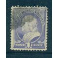 Used 212 1c Benjamin Franklin Fine M01372