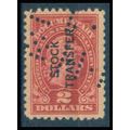 Used RD31 $2 Stock Transfer Almost Very Fine WA...