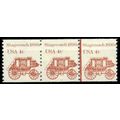 1898A 4c Stagecoach Barely Clears MNH Dry Gum P...