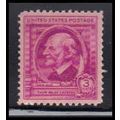 861 3c Ralph Emerson Fine Plus MNH KA2327