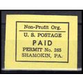 Used Revenue Permit Shamokin, PA. E1910