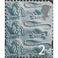ENGLAND, Lions passant guardant, blue-grey 2001...