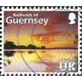 GUERNSEY, St Saviour's Reservior, orange pink 2...