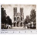 vintage postcard Reims Cathedral