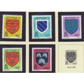 Jersey Stamps Scott #381 To 384 & 386, Mint Nev...
