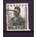 PAPUA NEW GUINEA 1952 3d MYRTLE NATIVE POLICE M...