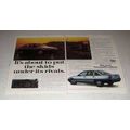 1986 GM Vauxhall Carlton Car Ad - Put The Skids Under
