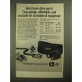 1987 John Deere Drive Parts Ad - Dependable, Affordable and Available