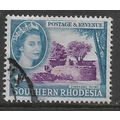 SOUTHERN RHODSIA 1953 1s REDDISH VIOLET & BLUE ...