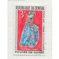 SENEGAL 1966 PUPPETS 3F GOREE LA MARCHANDE USED