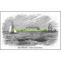 The Hudson, Fort Lafayet, NY State, c1890, MODE...