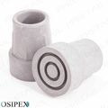 2x HEAVY DUTY 25mm RUBBER FERRULE Grey Walking ...