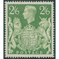 Great Britain 1942 2s.6d. yellow-green SG476b MNH