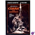 CONAN THE BARBARIAN Arnold Schwarzenegger Press...